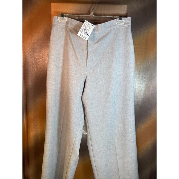 Vintage‎ 80’s Levi’s Wide Leg Dress Pants High Rise Light Gray Size 32 - Picture 1 of 6